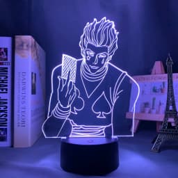 Acrylic 3d Lamp Anime Hunter X Hunter Killua and Gon for Bedroom Decor Nightlight Birthday Gift Led Night Light Manga Hxh Killua