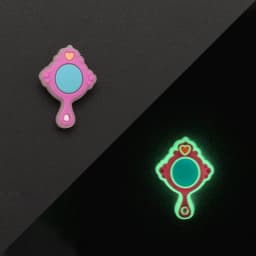 1PCS Luminous Shoe Charms Set for Clog Sandals Decoration DIY Shoe Charm Pins for Men Women Kids Letters Rainbow Food