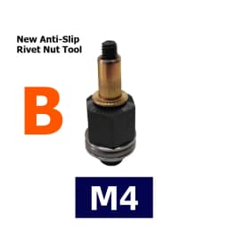 Rivnut Tool Hand Rivet Nut Setter Kit for Thin Metal Sheet Threaded Insert Nutserts M3 M4 M5 M6 M8 M10