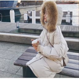 New Winter Coat Women's Jacket Fur Neckline Long Basic Coats Thick Jackets Cotton Padded Outerwear Parkas Female Clothes