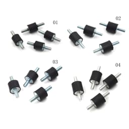 4pcs/lot Anti Vibration Silentblock Boat Car Bobbin Rubber Mounts Male Tools M4 M5 M6 M8 Rubber Mounts Shock Damper