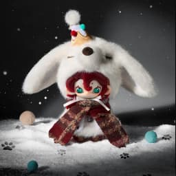 Genuine Moonin Covered Night Series Blind Box Cute Plush Pendant Desktop Figurine Doll Bag Charm Mystery Box Trendy Toys Gifts
