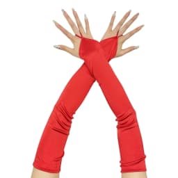 Long Gloves for Women Dancing Elastic Fingerless Gloves Satins Dropship