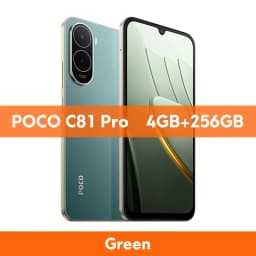 POCO C81 Pro Smartphone Global Version 6.9" 120Hz display 6000mAh Battery 15W 13MP Camera UNISOC T7250