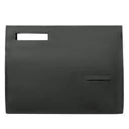 MAHEU Leather Briefcase File Bag Genuine Leather Documents Pouch Featured Crazy Horse Leather A4 File Hand bag Formal Business