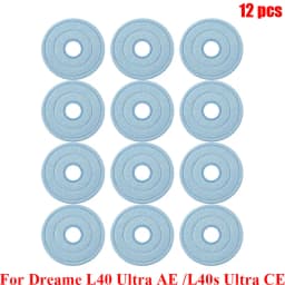 Accessories For Dreame L40 Ultra AE/ Dreame L40s Ultra CE/ Dreame D20 Ultra Cleaner Main Side Brush Fish Scale Microfiber Cloth