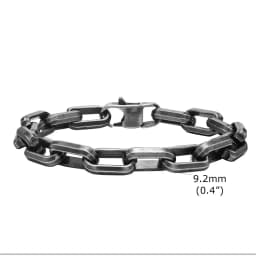 Never fade stainless steel link chain bracelet