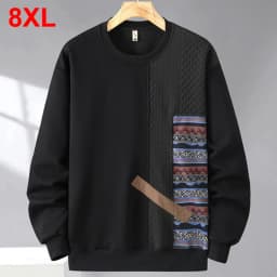 12XL Plus Size Men Hooides Autumn Winter Casual Loose Sweatshirts Man Big Size 11XL 10XL Hoodies