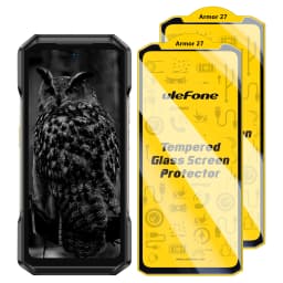 2PCS/Set Ulefone Armor 34 pro 27 26 25 24 23 22 Mini 20 HD Anti Fingerprint Tempered Glass Screen Protector Anti-Scratch Glass