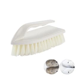 Scrubbing Brush Plastic Cleaning Scrubbing Brush With Handle Non Slip Scrubber Brush Stiff Bristle Clean Kitchen Bath Car Brush