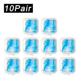 Soft Silicone Earplugs Waterproof Swimming Ear Plugs Reusable Noise Reduction Sleeping Ear Plugs Hearing Protector With Box