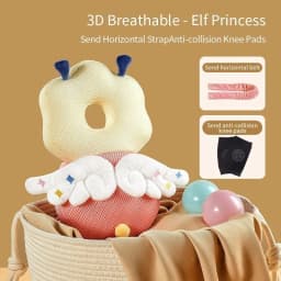Baby Head Back Protector Safety Pad Newborn Walk Learning Headgear Anti-Fall Pillow Toddler Fall Prevention Cushion for Infants