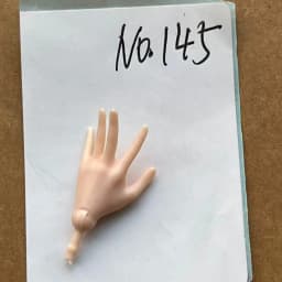 Monster Doll Replacements hands Slim Doll Colorful Hands Clear White Brown Green Purple Blue White Color Doll Parts