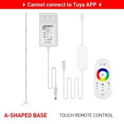 200cm Tuya RGB Floor Lamp Smart APP Remote Control Modern Corner Floor Light Atmospheric LED Stand Lighting Festival Decoration
