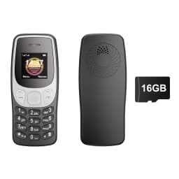 SERVO mini Mobile Phone 2G Network Bluetooth Dialer Blacklist Call Recording Dual SIM Standby 0.85" Screen Super Small Phones