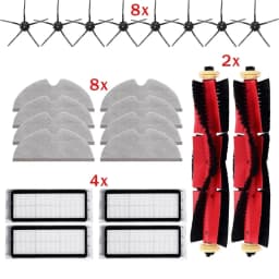 For Roborock S5 S50 S51 S52 S55 S6 S6 Pure S6 MaxV for Xiaomi 1st / SDJQR01RR Vacuum Cleaner Roller Brush Filter Wheel Mop Part