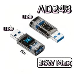 140W 60W 36W USB Type C Converter Digital Display 40Gbps 8K Video Fast Charging USB Adapter for iPhone 17 iPad Laptop Monitor