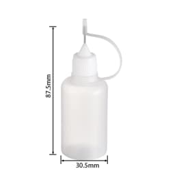 5pcs/lot 5-120ML PE Plastic Squeezable Tip Glue Applicator Plastic Bottle for Paper Quilling DIY Scrapbooking Paper Craft Tool