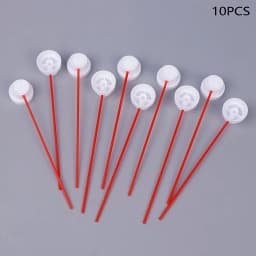 10 Sets Aerosol Nozzle Spray Can Nozzles Sprayer Tube Extension Valve Replacement Fit Female Cans Needle Caps Spray-Paint Caps