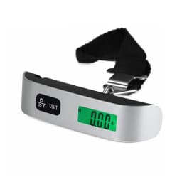 110Lb/50Kg Digital Luggage Scale Hanging Baggage Scale LCD Display Portable Suitcase Weighing Scale Travel Luggage Weight Scale