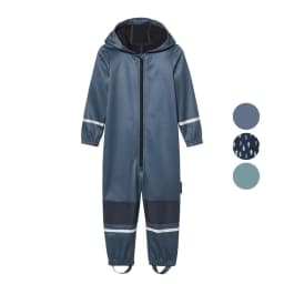 Boys Softshell Onesie Outdoorall-in-One Suit Windproof Waterproof Child's Jumpsuit for Outdoor Activities