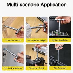 38-in-1 Precision Ratcheting Screwdriver Set Compact Multi Bit Screwdriver Kit Repair Tool Portable Organized Storage