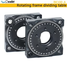 Rotation Mount 360 Degree Indexing Table Optical Adjustment Mirror Frame Fixed Wave Plate Polarizer Compatible SM1 For RK100-A