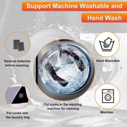 Rechargeable Thermal Heating Socks with Battery Box Men Women Anti-Cold Comfort Outdoor Camping Ski Sports Winter Essential