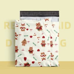 100PCS 10*13in Poly Mailer Adhesive Envelope Shipping Bag DIY Thick T-shirt Dresses Book Christmas Toys Gifts Packaging Pouches