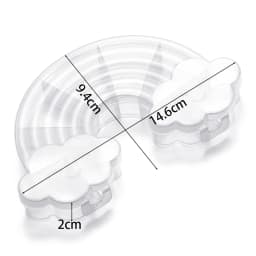 Various Shapes Transparent Plastic Storage Box Organizer Jewelry Container for Beads Art DIY Crafts Sewing Jewelry Supplies
