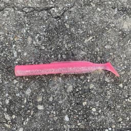 HAIMALUO Happy Soft Fishing Lure Tail Artificial Saltwater Fishing Bait Swimbait Sea Bass Tackle Soft Bait Body Part
