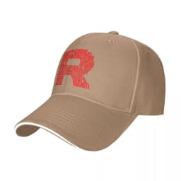 Team Rocket Inspired Gym Outdoor Adventures Mens Cap Sports Caps Baseball Cap Men
