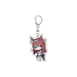 55MM Anime Pretty Derby Keychain Oguri Cap Special Week Silence Suzuka Tokai Teio Key Chain Acrylic Model Plate Christmas Gifts