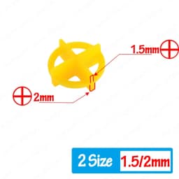 50/100Pcs Ceramic Tile Leveling System Spacers Clips Wedge for Tiling Fixing Floor Wall Gap Leveling System Construction Tools