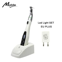 Dental Wireless Endo Motor with LED Lamp 16:1 Standard Contra Angle Handpiece Endodontic Instrument Dentist Teaching Model