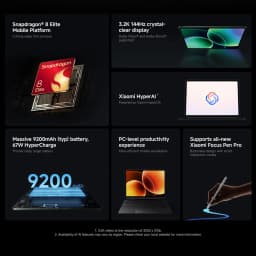 2025 Xiaomi Pad 8 Pro Tablet 11.2-Inch 3.2K Display Snapdragon 8 Ultra Edition Xiaomi Hyperos 3 144Hz