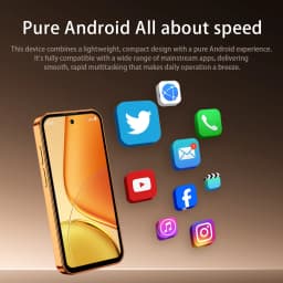 SOYES New XS19 Pro Mini Smartphone 3.88in 2GB RAM 16GB ROM Dual SIM Standby 2000mAh 4G LTE 8-core Android 12 Small Phone