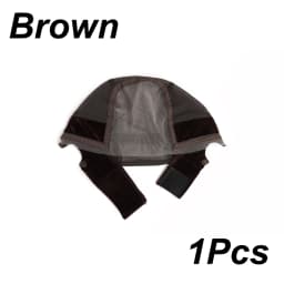 Female Headband Wig Cap Hd Lace Wig Cap For Wig Making U Part Wig Caps With Adjustable Velvet Wig Grip To Wear Wig Nude Hair Net