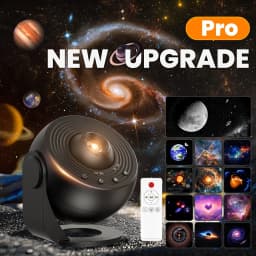 Upgrade13 in 1 Planetarium Galaxy Projector Pro,360°Rotation Galaxy Lamp with Bluetooth Speaker&Timing LED Lamp for Bedroom Gift