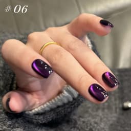 10ML 1-10PCS Winter New Style Hot Selling Black Nails Brown Nails Glass Bead Magnet Cat Eye Nail Polish Nail Set Nail Supplies