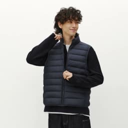 Semir Men Down Vest Water Repellent Lightweight Build 90 Percent Down Fill Stand Collar Solid Color Commuter Style 2026 Winter