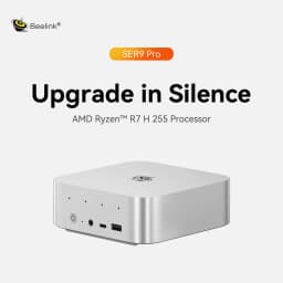 Beelink SER9 Pro Max AMD Ryzen 7 H255 24GB LPDDR5X RAM 1TB NVMe SSD Win 11 Ubuntu Type C Wifi6 BT5.2 Gaming PC SER9 HX370 HX470