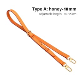 CRAZYSMITH Genuine Leather Bag Strap Replacement For LV Diane Bag Crossbody Handbag Adjustable Shoulder Belts DIY Accessories