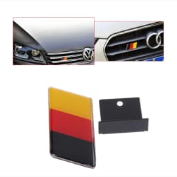 Car Badge Deutsch Bumper Grille Auto Decal for SCIROCCO GOLF 7 Golf 6