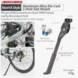 Adjustable Bicycle Kickstand Aluminum Alloy 18-24 26-29 inch Durable MTB Bicycle Side Support For Giant TREK Bicycle Accessories