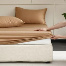 High End Mulberry Silk Fitted Sheet with Elastic Bands Full Around Mattress Cover Smooth Non Slip Bed Cover Bedding 100/160/200