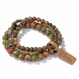 3pcs Natural Stone Amazonite Bracelet 4 6 8 mm Beads Pink Zebra Tree Agates Stretch Elastic Bracelet Set For Women Men Jewelry