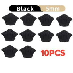 10Pcs Heel Insoles for Feet Patch Heel Pads for Sports Shoes Adjustable Size Non-slip Shoe Pad Heel Protector Back Sticker