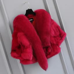 Natural Fox Fur Jacket Shawls Real Fox Fur Jacket Women Winter Natural Fur Vest Fashion Short Coat Shawl Temperament
