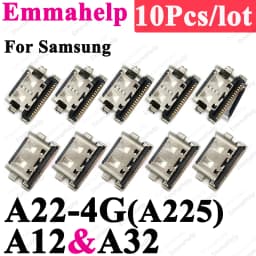 10pcs USB Charging Port Connector for SamSung Galaxy S25 S24 S23 S22Plus S26 Ultra S21 FE A10s A51 A52 A54 A72 A73
